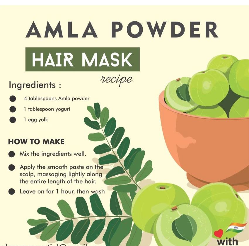 Amla Powder Hair Mask